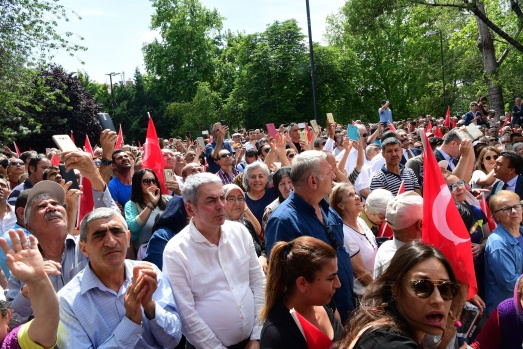 Muharrem İnce'ye Yenimahalle'de coşkulu karşılama 3