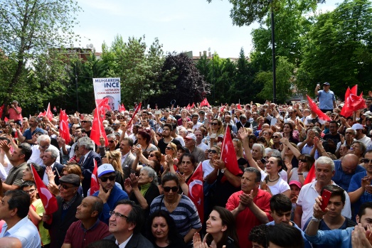 Muharrem İnce'ye Yenimahalle'de coşkulu karşılama 5