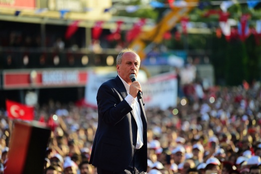 Muharrem İnce'nin Aydın  mitinginden renkli kareler 4