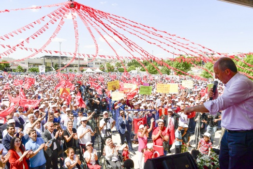Muharrem İnce'nin Şanlıurfa Mitingi'nden renkli kareler 7