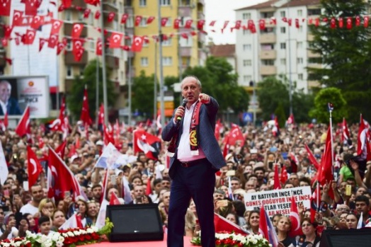 Muharrem İnce'nin Eskişehir mitinginde coşkulu kalabalık! 3