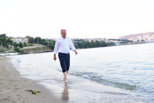 Muharrem İnce'den deniz kenarında muhteşem kareler 3