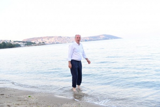 Muharrem İnce'den deniz kenarında muhteşem kareler 7