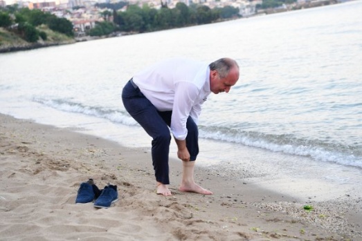 Muharrem İnce'den deniz kenarında muhteşem kareler 8