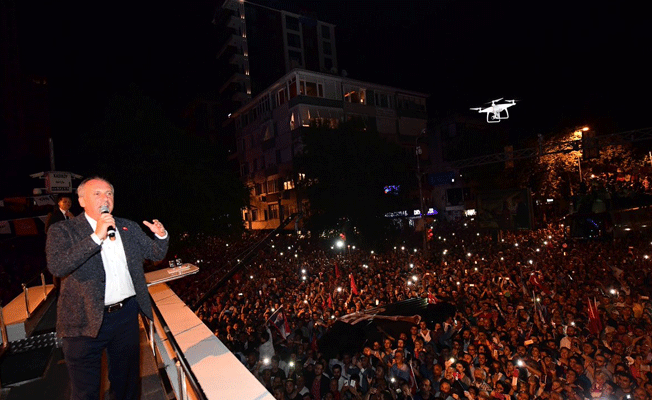 Kadıköy'de Muharrem İnce izdihamı 1