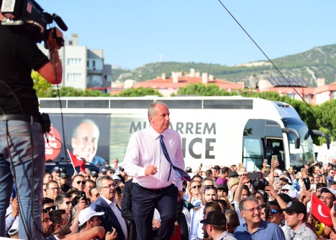Muharrem İnce'nin Muğla mitinginde coşkulu kalabalık 4