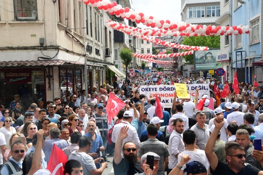 Muharrem İnce'nin Ordu mitinginde coşkulu kalabalık 15