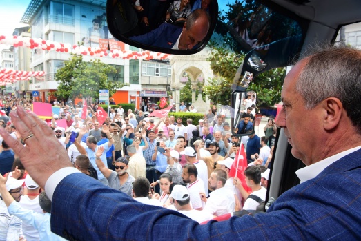Muharrem İnce'nin Ordu mitinginde coşkulu kalabalık 16