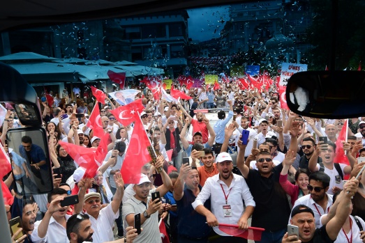 Muharrem İnce'nin Ordu mitinginde coşkulu kalabalık 17