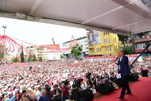 Muharrem İnce'nin Ordu mitinginde coşkulu kalabalık 20