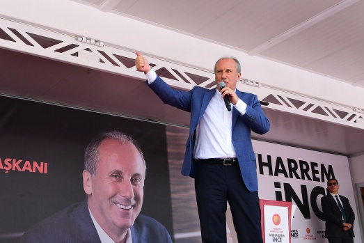 Muharrem İnce'nin Ordu mitinginde coşkulu kalabalık 22