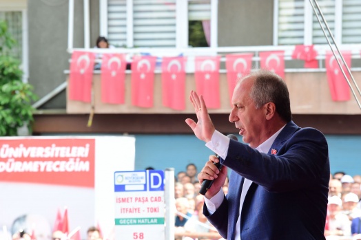 Muharrem İnce'nin Ordu mitinginde coşkulu kalabalık 3
