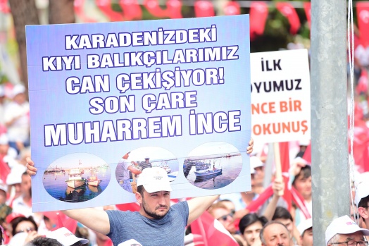 Muharrem İnce'nin Ordu mitinginde coşkulu kalabalık 6