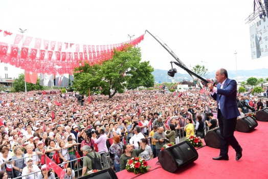 Giresun'da Muharrem İnce coşkusu 3