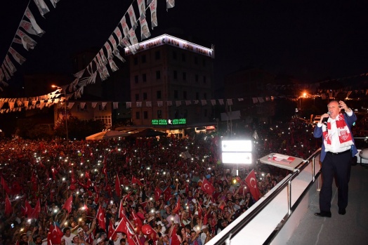 Pendik'te Muharrem İnce coşkusu 1