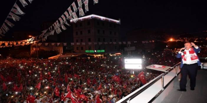 Pendik'te Muharrem İnce coşkusu
