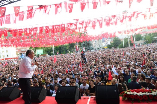 Tokat'ta Muharrem İnce coşkusu 1