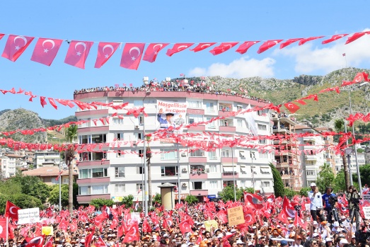 Muharrem İnce'nin Hatay mitinginden renkli kareler 2