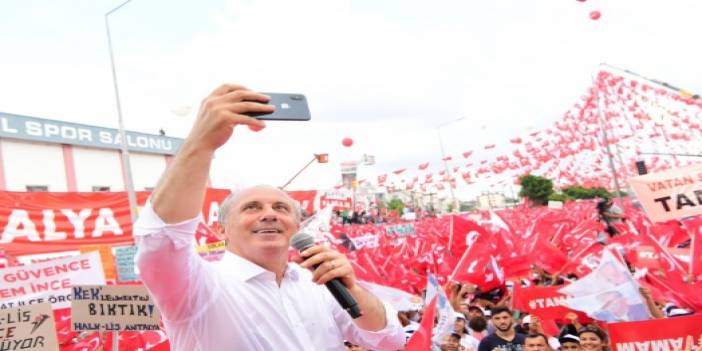 Antalya'da Muharrem İnce coşkusu