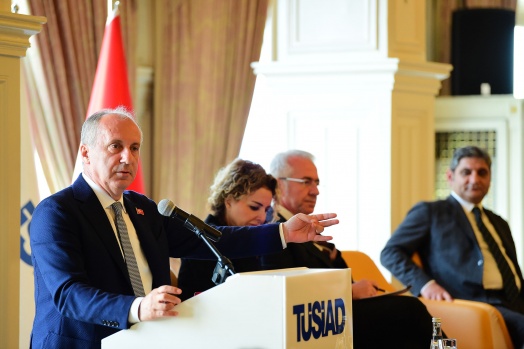 Muharrem İnce TÜSİAD ziyaret 6