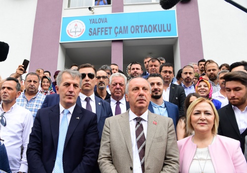 Muharrem İnce Yalova'da sandık başında 5