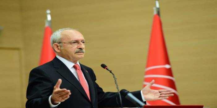 CHP lideri Kılıçdaroğlu'nun basın toplantısı
