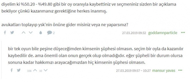 Mansur Yavaş Ekşi Sözlük yazarlarının sorularını yanıtladı 12