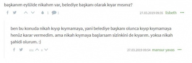 Mansur Yavaş Ekşi Sözlük yazarlarının sorularını yanıtladı 16