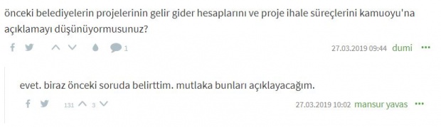 Mansur Yavaş Ekşi Sözlük yazarlarının sorularını yanıtladı 20
