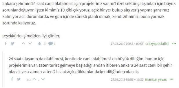 Mansur Yavaş Ekşi Sözlük yazarlarının sorularını yanıtladı 25