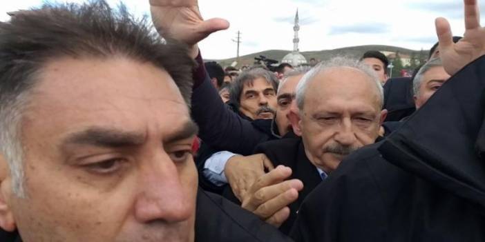 Kılıçdaroğlu'na yapılan alçak saldırıdan ilk fotoğraflar!