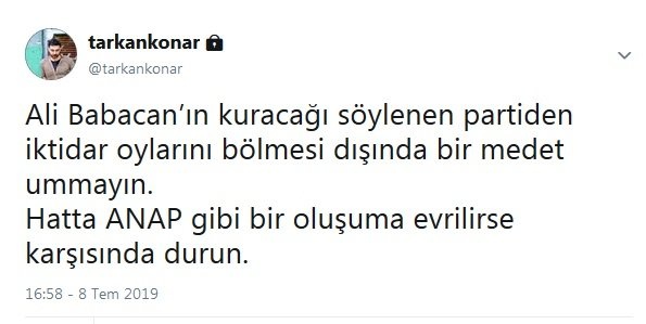 Ali Babacan için ne yorum yaptılar? 10