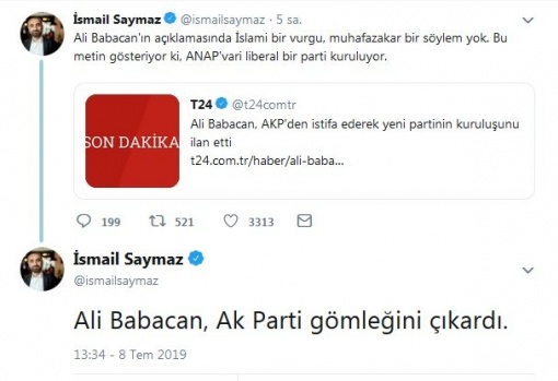 Ali Babacan için ne yorum yaptılar? 8