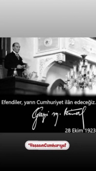 Ünlülerden Cumhuriyet Bayramı 29 Ekim paylaşımları 15