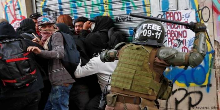 Şili’deki halk direnişinin yeni görüntüleri "Yurt Gazetesi'nde"