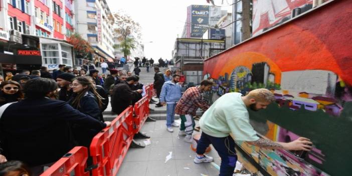 Başkent sokakları rengarenk