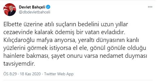 Bahçeli'den Kılıçdaroğlu'na cevap: Alaattin Çakıcı’ya mafya bozuntusu demek rezilliktir 3