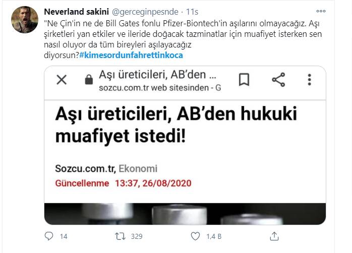 Vatandaşın, Koca'ya öfkesi dinmiyor: "Benim bedenim, aşı olmayacağım!" 13