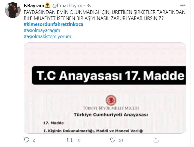 Vatandaşın, Koca'ya öfkesi dinmiyor: "Benim bedenim, aşı olmayacağım!" 26