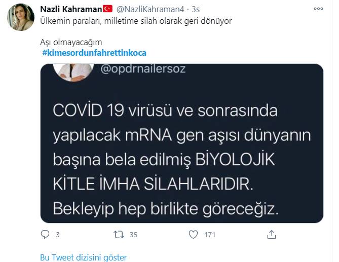 Vatandaşın, Koca'ya öfkesi dinmiyor: "Benim bedenim, aşı olmayacağım!" 4
