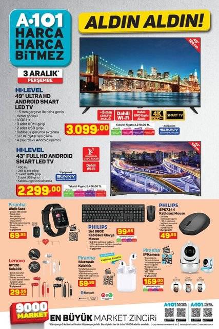 3 Aralık A 101 Katalogu 1