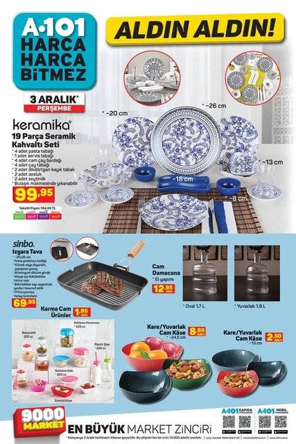 3 Aralık A 101 Katalogu 3