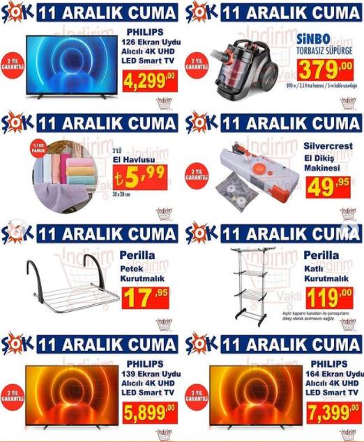 Bim, Şok, A101 ürün kataloğu yayınlandı: 11 - 18 Aralık 2020 19