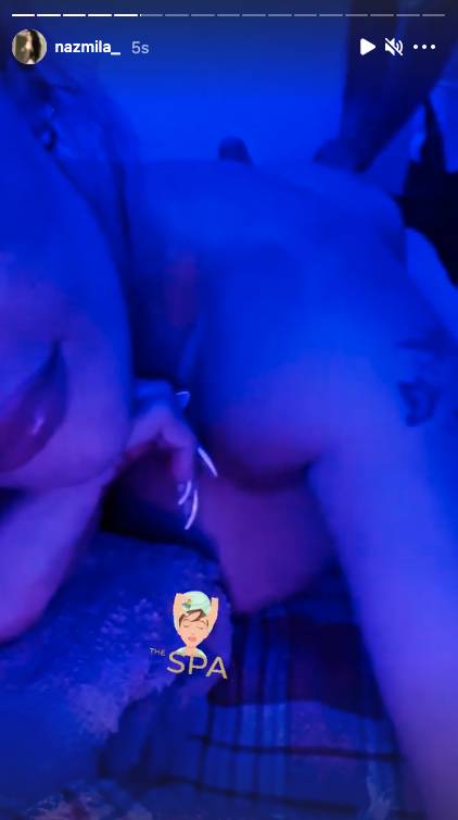 Naz Mila bu kez saunada! Fotoğraf olay oldu... 7