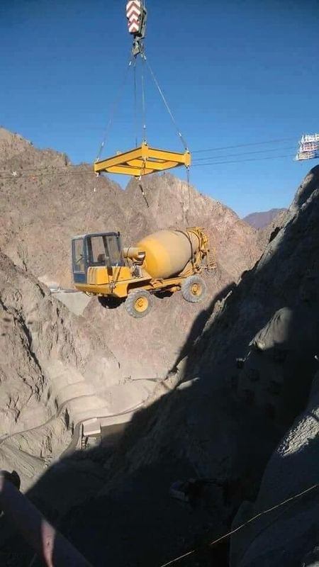 İş makineleri böyle taşındı 9