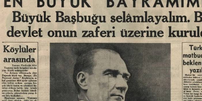 Cumhuriyet'in 100. yılında gazete manşetleri