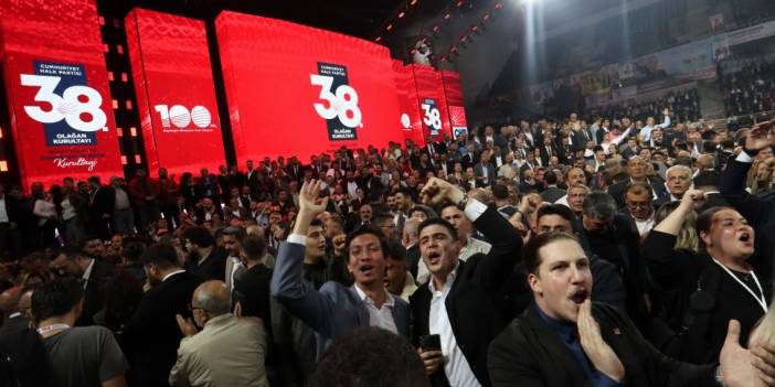 CHP'de 'değişim'! İşte fotoğraflarla CHP'nin 38. Olağan Kurultayı