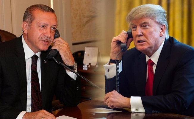 Erdoğan ve Trump telefonda görüştü