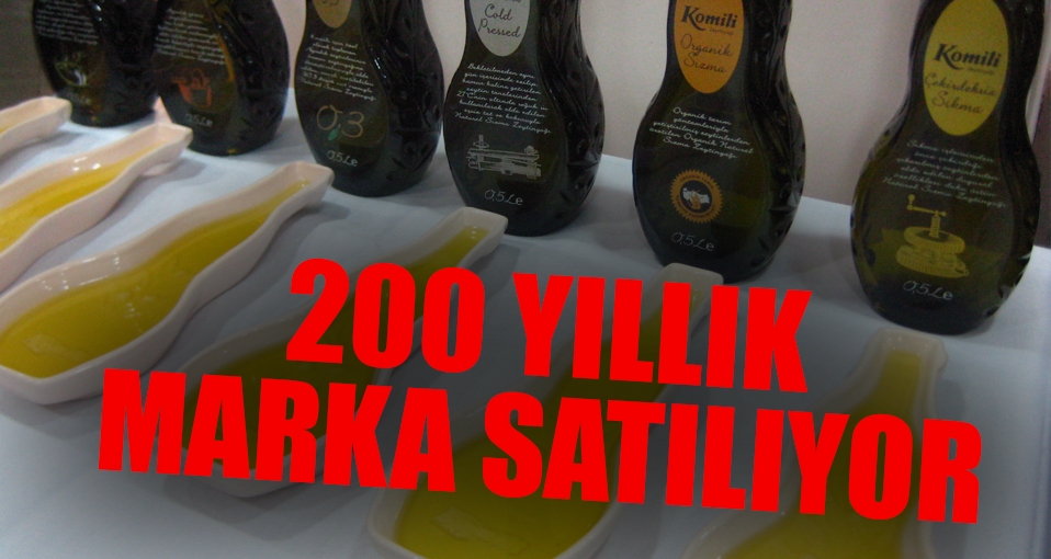 200 yıllık komili yağ satılıyor