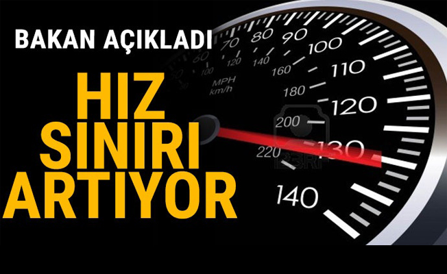 Otoyollarda hız limiti artıyor